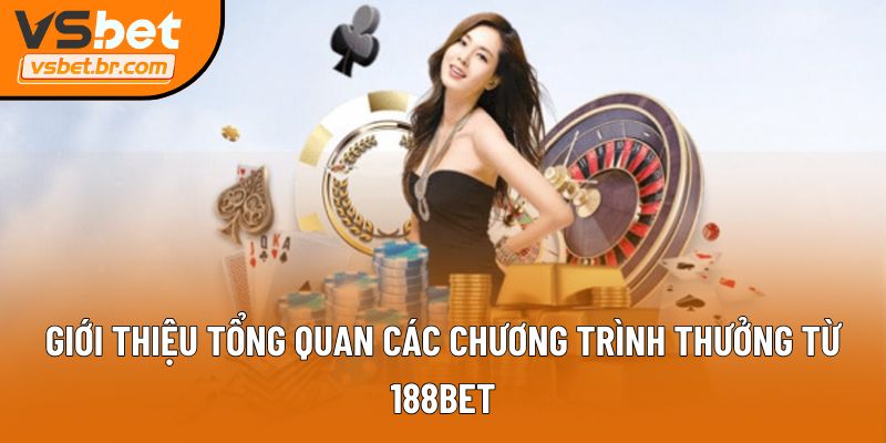 Giới thiệu tổng quan các chương trình thưởng từ 188Bet